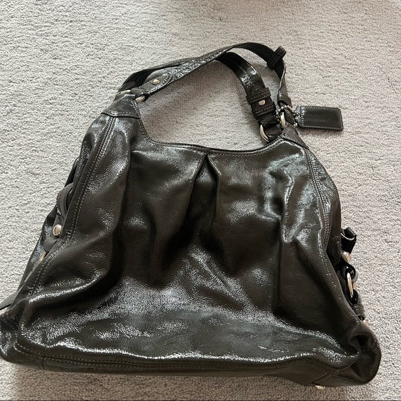 Coach Handbags - Coach patent leather shoulder bag